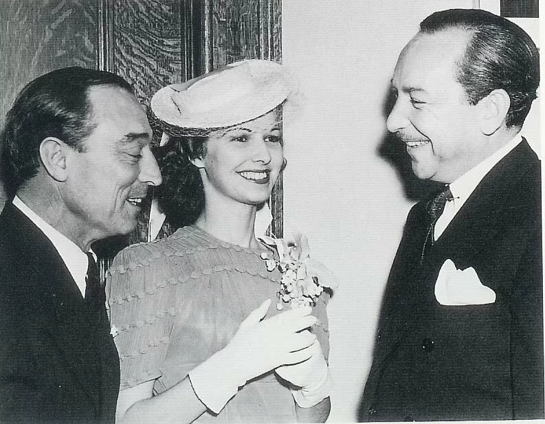 Buster Keaton and third wife Eleanor